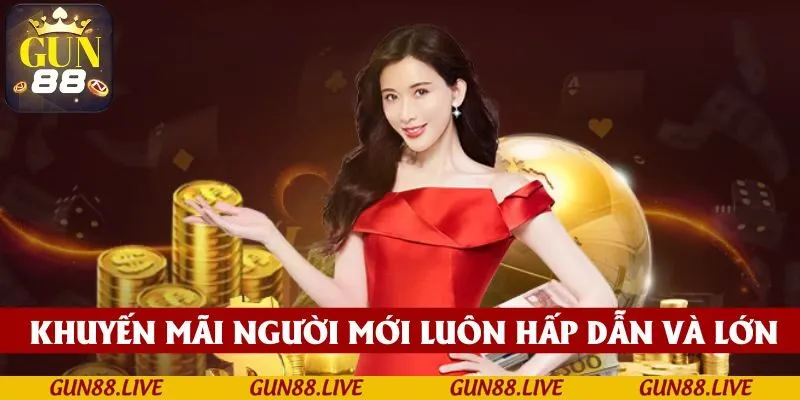 Khuyến mãi dành cho người mới luôn hấp dẫn và khác biệt